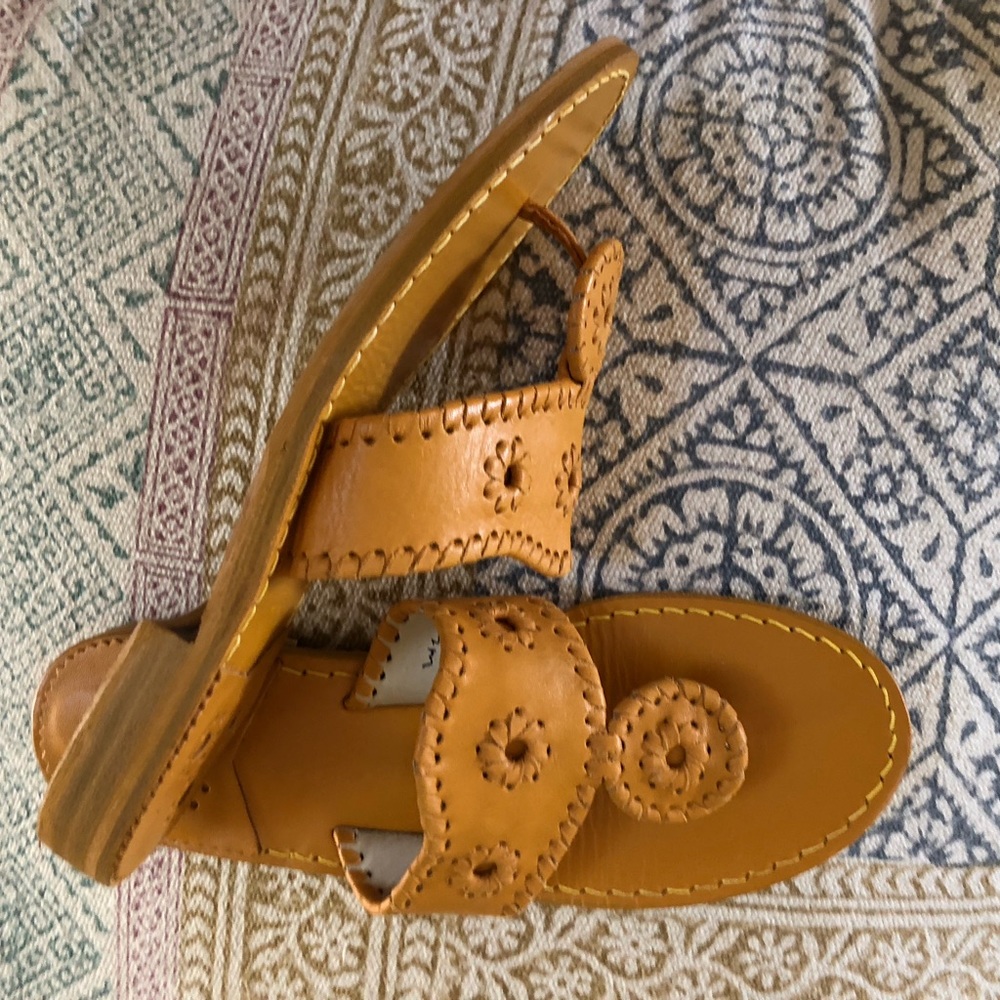 Jack Rogers All Leather Sandals